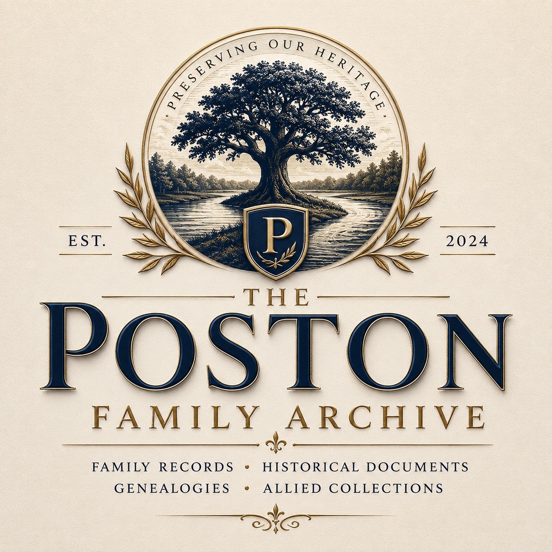 The Poston Family Archive premium emblem